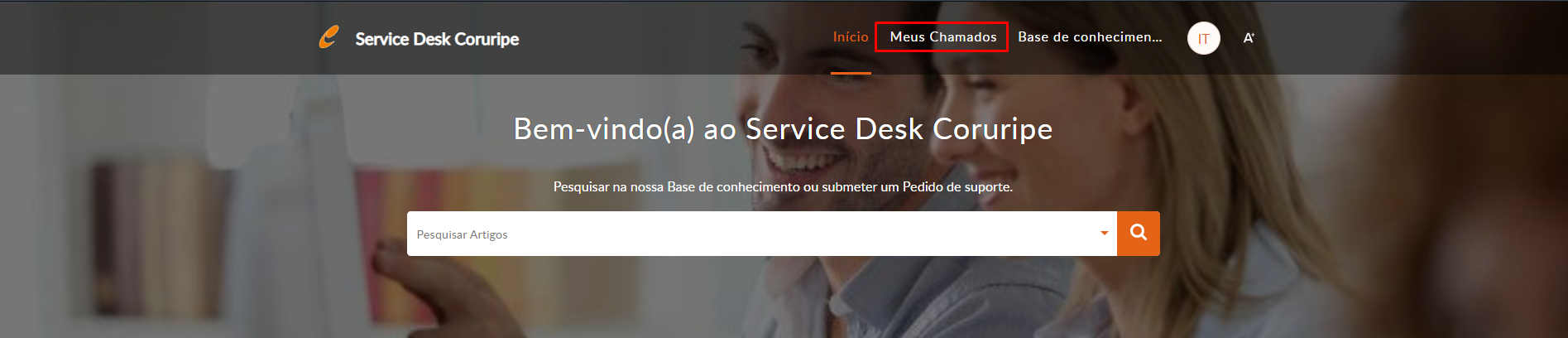 Interface gráfica do usuário, SiteDescrição gerada automaticamente
